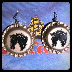 2 for 10, Beer Cap Earrings